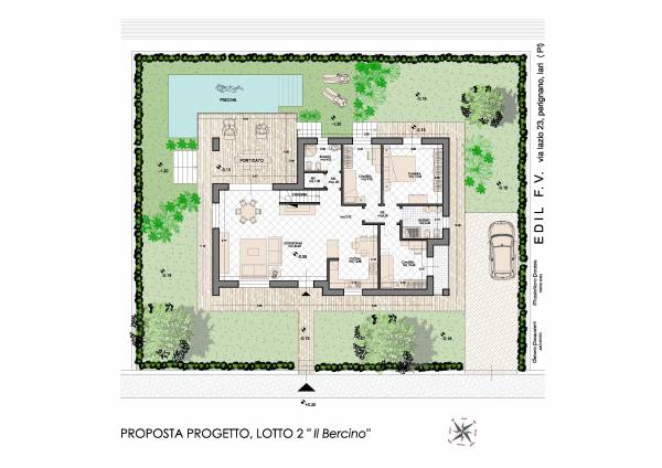 Villetta unifamiliare moderna Progetti villette unifamiliari